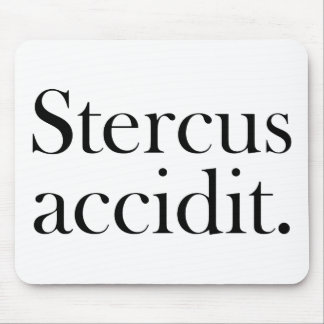 Mousepad Accidit de Stercus