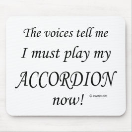 Mousepad Accordion Voices diz que deve jogar