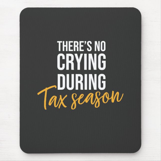 Mousepad Accountant In Tax Season (Frente)