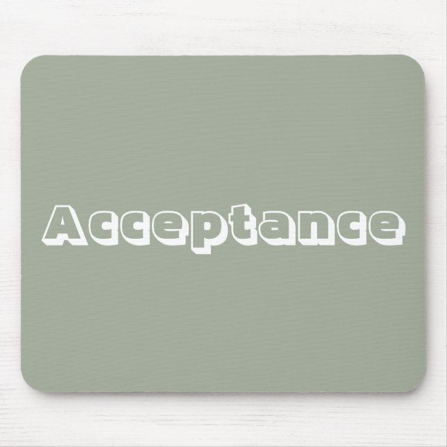 Mousepad Aceitação (Frente)