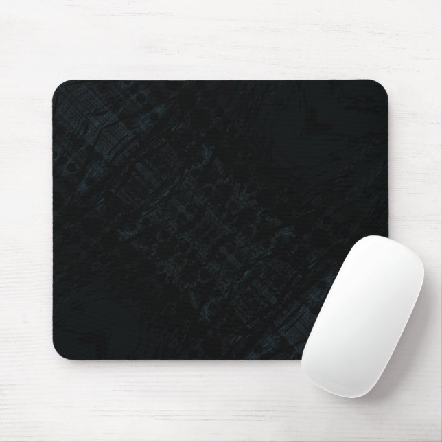 Mousepad Aceitação | Textura Shibori Escura (Com mouse)