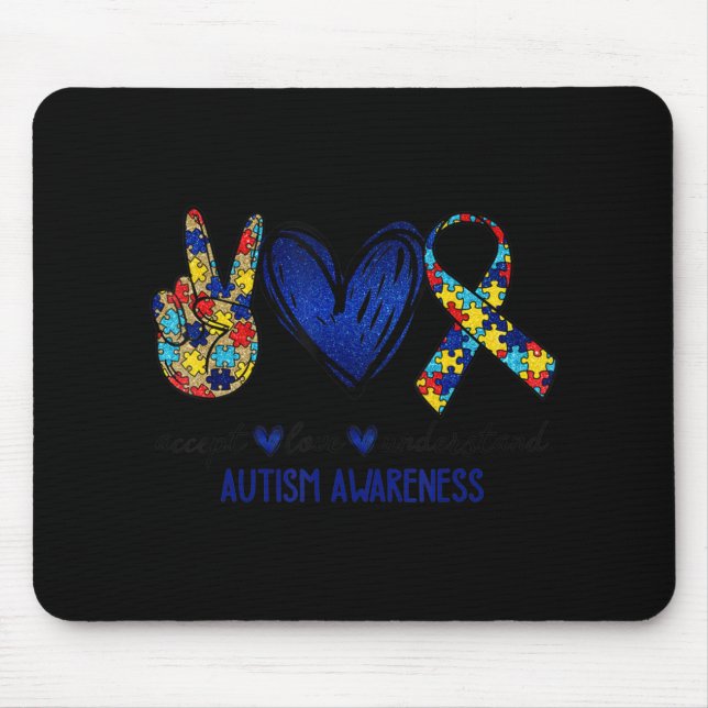 Mousepad Aceite Compreender Camisa De Sensibilização Para O (Frente)