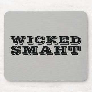 Mousepad Acento engraçado esperto mau de Boston do ianque