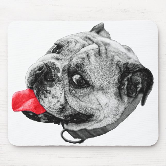 Mousepad Acento Mesa Bulldog (Frente)