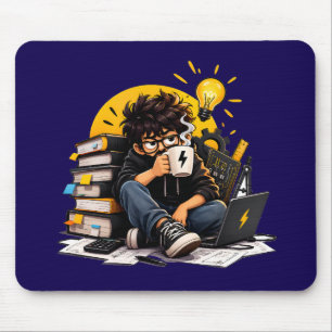 Mousepad Acessório de Mesa de Estudo para Estudante de Enge