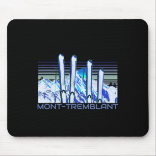 Mousepad Acessórios de esqui Mont-tremblant Retro Mont-trem