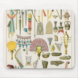 Mousepad Acessórios egípcios, 'do der Voelker de Trachten