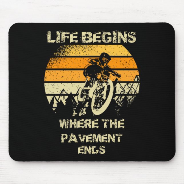 Mousepad Acessórios para bicicletas de montanha Mtb Bicicle (Frente)