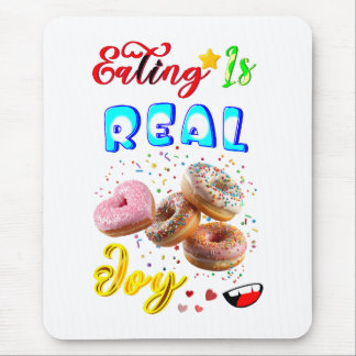 Mousepad Acessórios para Comer São uma Alegria Real