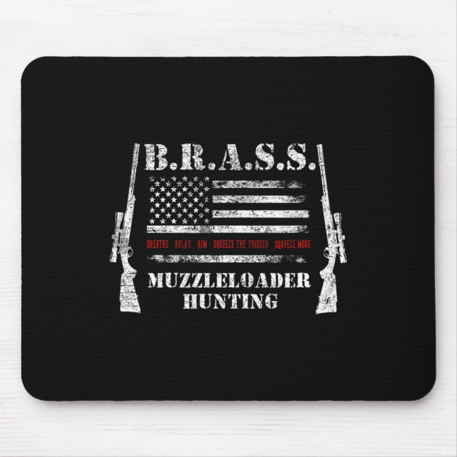 Mousepad Acessórios para Muzzleloader Rifles U.A Sinalizado (Frente)