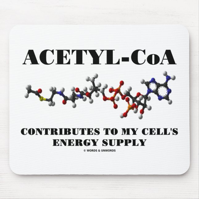 Mousepad Acetyl-CoA contribui para o abastecimento energéti (Frente)