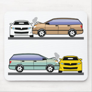 Mousepad Acidente de viação lateral