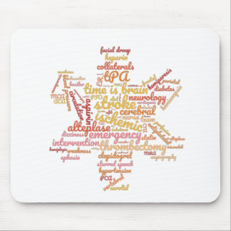Mousepad Acidente isquêmico com TIA Enfermeiro