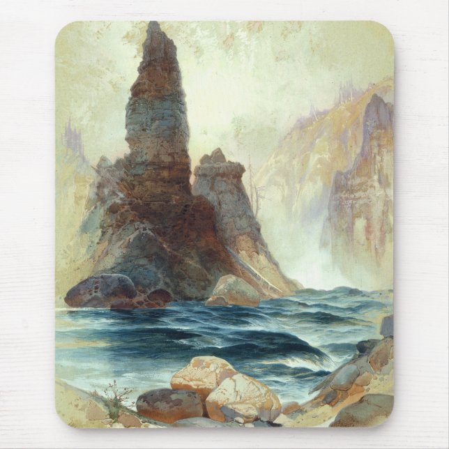 Mousepad Acima de Torre Cai, Moran, 1872 (Frente)