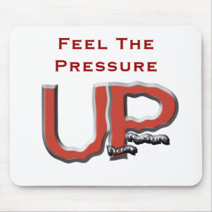 Mousepad ACIMA do nobevBG do logotipo, sinta a pressão