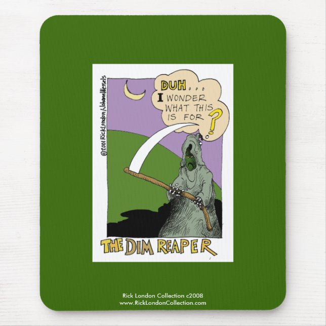 Mousepad Acolchoado do Rato de desenho animado engraçado do (Frente)