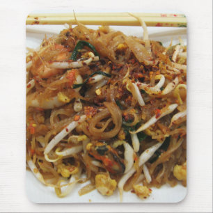 Mousepad Acolchoe [ผัดไทย] a comida tailandesa 