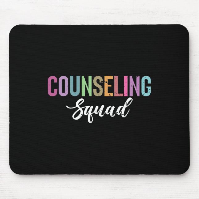 Mousepad Aconselhamento à Consciência Mental Esquadrão (Frente)