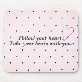 Mousepad Aconselhamento Humorístico sobre Bolinhas com Cora