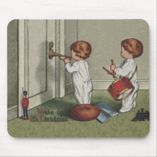 Mousepad Acordar Sua linda ilustração infantil de Natal