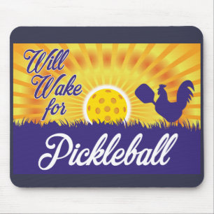 Mousepad "Acordará para tapete do rato de Pickleball"