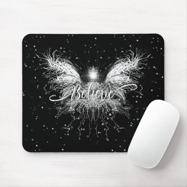Mousepad Acredite na fantasia de Fairy Starlight (Com mouse)