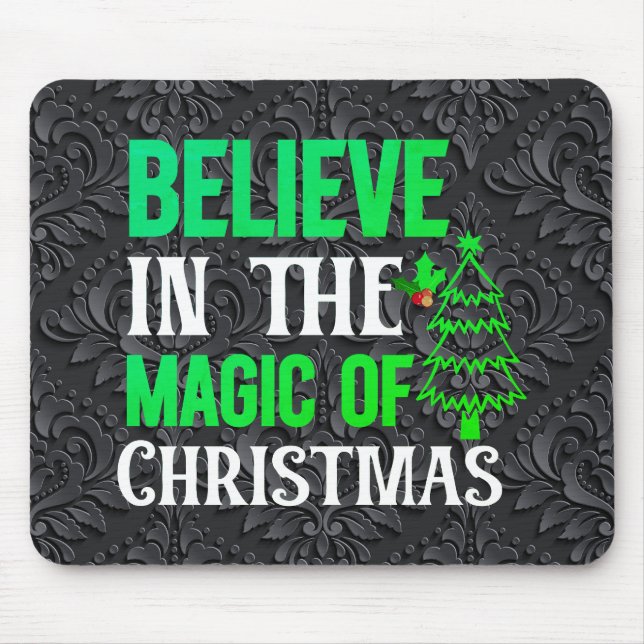 Mousepad Acredite na Magia do Natal-82077 (Frente)