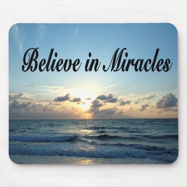 MOUSEPAD ACREDITE NOS MILAGRES DE DEUS (Frente)