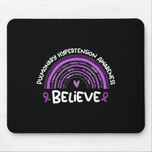 Mousepad Acreditem no mês de consciência da hipertensão pul