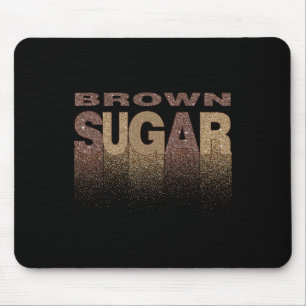 Mousepad Açúcar Mascavo Melanina História Negra Afro-Americ