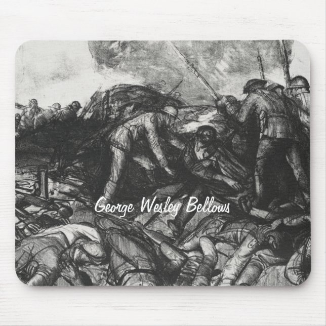 Mousepad acusação russa de George Wesley Bellows (Frente)