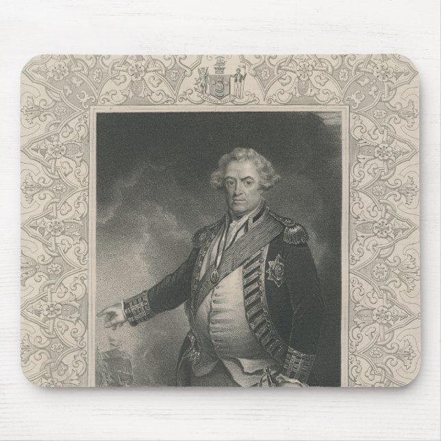 Mousepad Adam Duncan, ø visconde Duncan de Camperdown (Frente)