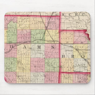 Mousepad Adams, Brown, Condados Pike