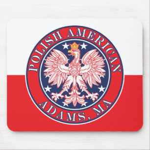 Mousepad Adams Massachusetts Polonês