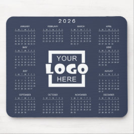 Mousepad Add Your Own Business Logo 2026 Calendar
