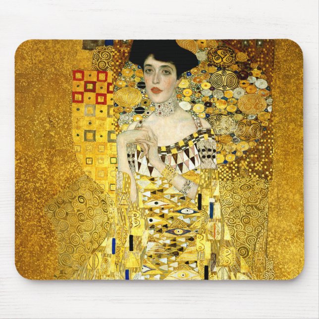 Mousepad Adele Bloch-Bauer mim pela arte Nouveau de Gustavo (Frente)