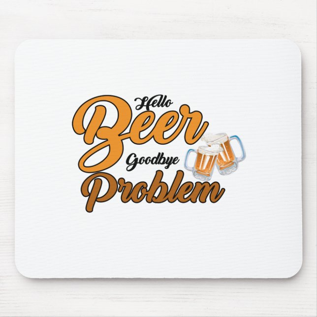 Mousepad Adeus Cerveja (Frente)