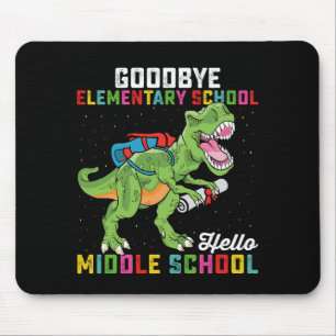 Mousepad Adeus Fundamental, Olá T-Rex do Ensino Médio