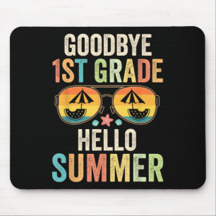 Mousepad Adeus, Grau de 1 rua Alô, Verão, 1º ano Último Da