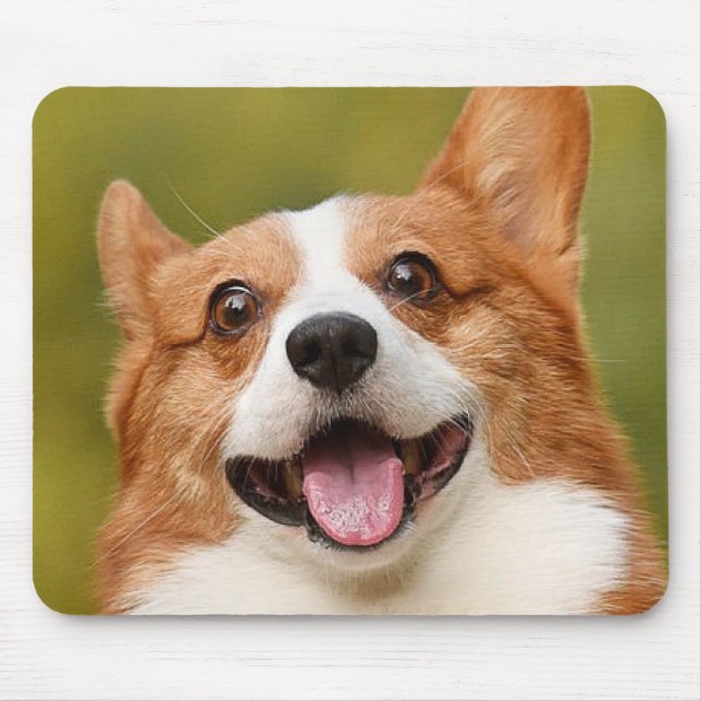 Mousepad Adicionar Foto de Cão Personalizada Personalizada (Frente)