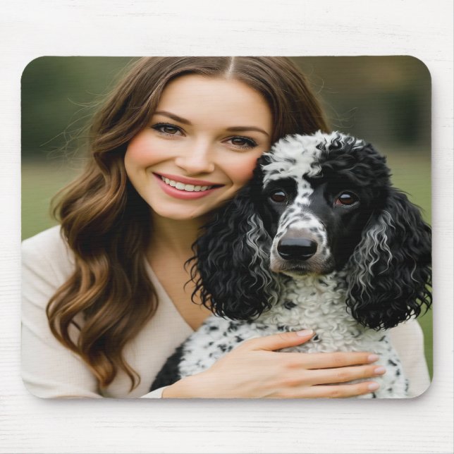 Mousepad Adicionar Foto do Poddle Personalizar Customizar (Frente)