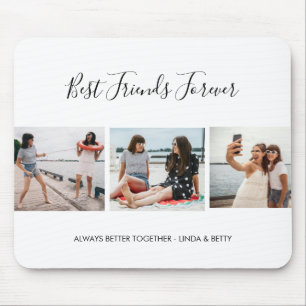 Mousepad Adicionar Seu Próprio Texto Personalizado 3 Colage