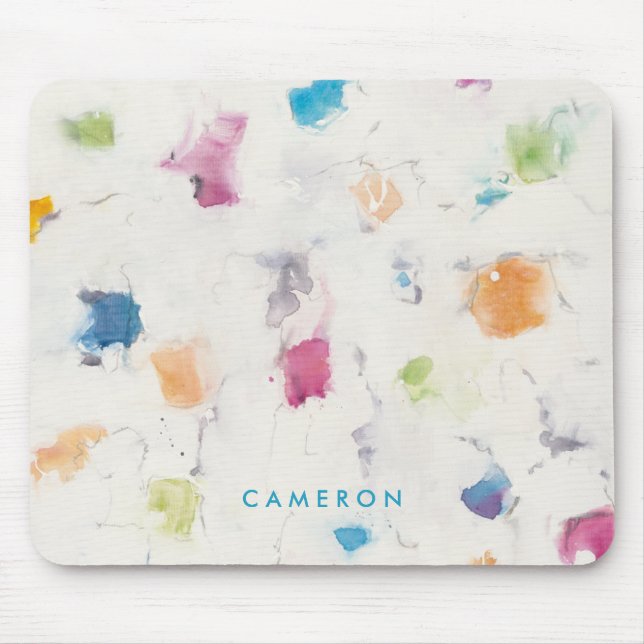 Mousepad Adicione seu | conhecido Glitterati que eu (Frente)