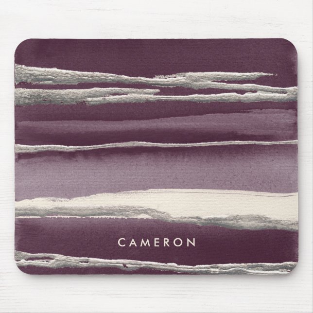 Mousepad Adicione seu impressão conhecido do abstrato do (Frente)