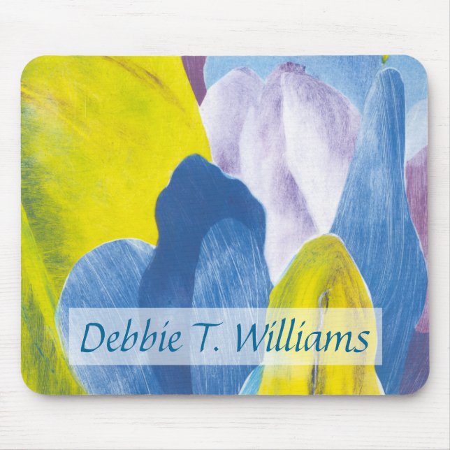 Mousepad Adicione seu nome | False Indigo III (Frente)