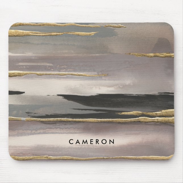 Mousepad Adicione seu ouro dourado | conhecido da névoa II (Frente)