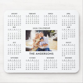 Mousepad Adicione Seu Próprio Calendário de Fotos da Famíli