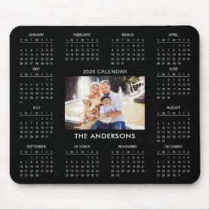 Mousepad Adicione Seu Próprio Calendário de Fotos da Famíli