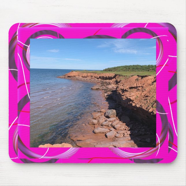 Mousepad Adicione seu próprio mouse fotográfico (Frente)