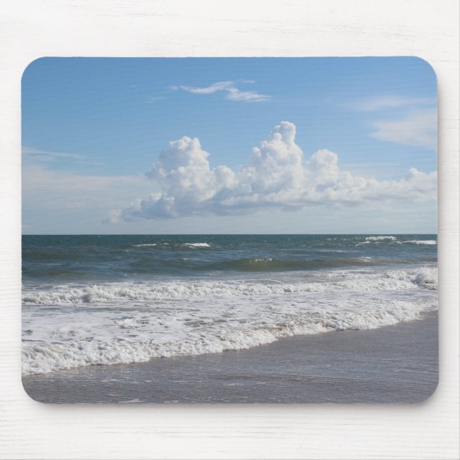 Mousepad Adicione seu próprio PIC bonito da praia em vez de (Frente)